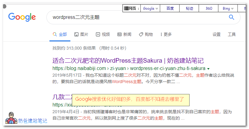 wordpress二次元主题