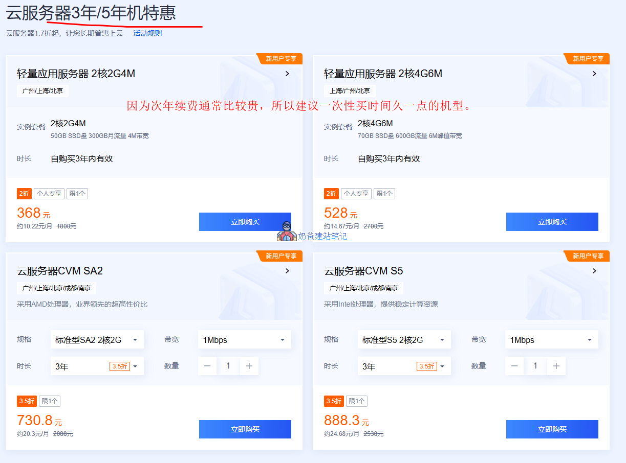 腾讯云活动地址