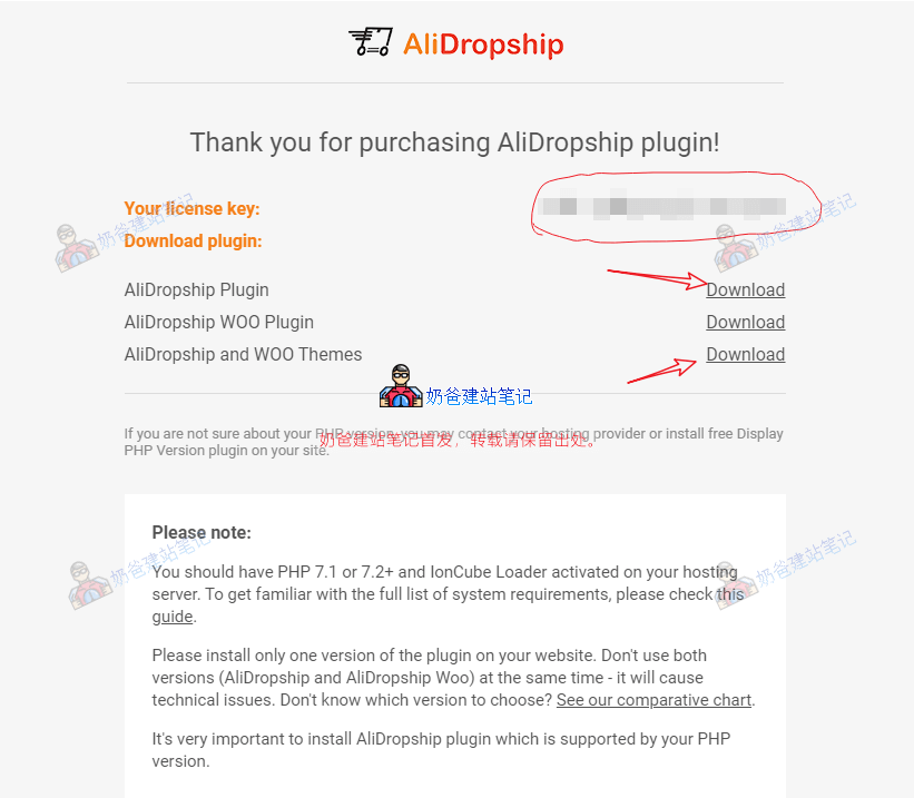 alidropship插件信息
