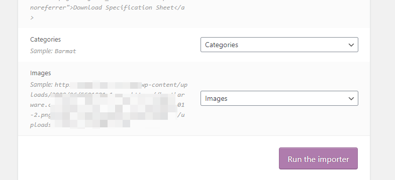woocommerce批量导入
