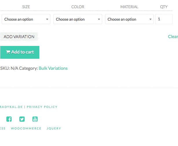 woocommerce批量购买