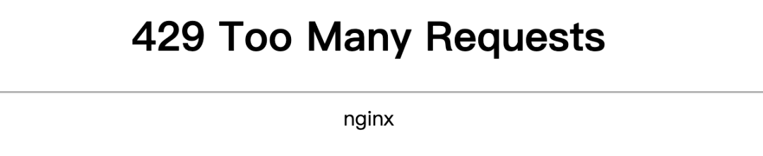 429 Too Many Requests