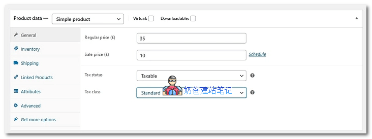 woocommerce产品元数据