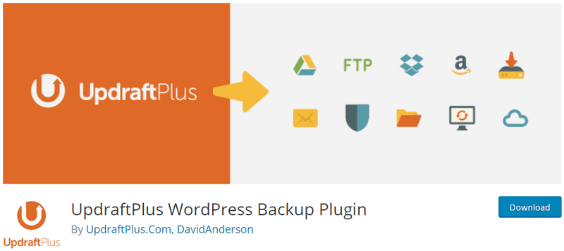 WordPress热门备份插件1 UpdraftPlus WordPress Backup Plugin