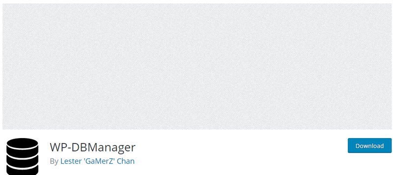 WP-DBManager