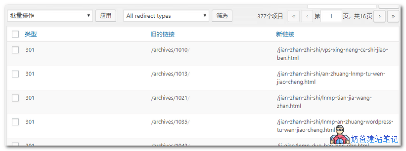 Yoast SEO 301重定向功能