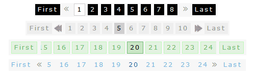 jPaginate: A Fancy jQuery Pagination Plugin jPaginate: A Fancy jQuery Pagination Plugin with Demo