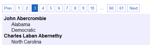 jQuery Pagination Plugin jQuery Pagination Plugin with example & demo