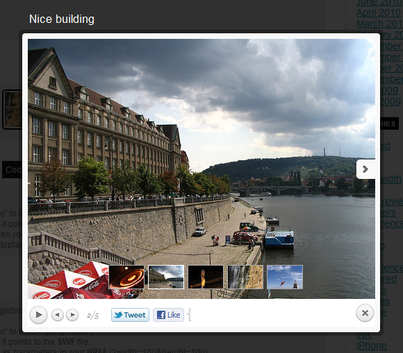 prettyphoto 你应该实现您的网站上prettyphoto 30 jQuery插件
