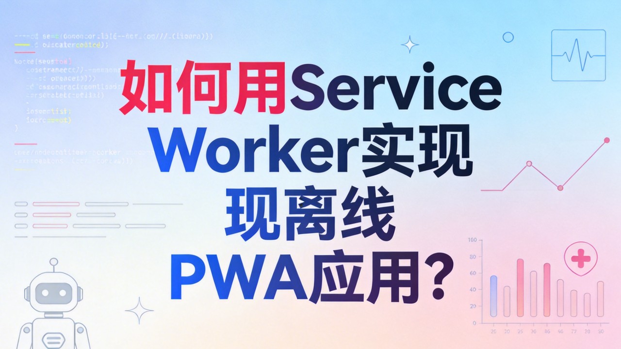 如何用Service Worker实现离线PWA应用? 如何用Service Worker实现离线PWA应用