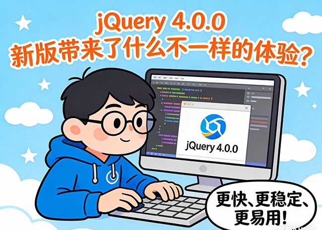 jQuery 4.0.0 新版带来了什么不一样的体验? jQuery 4.0.0 新版带来了什么不一样的体验?